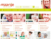 Tablet Screenshot of maartje.nl